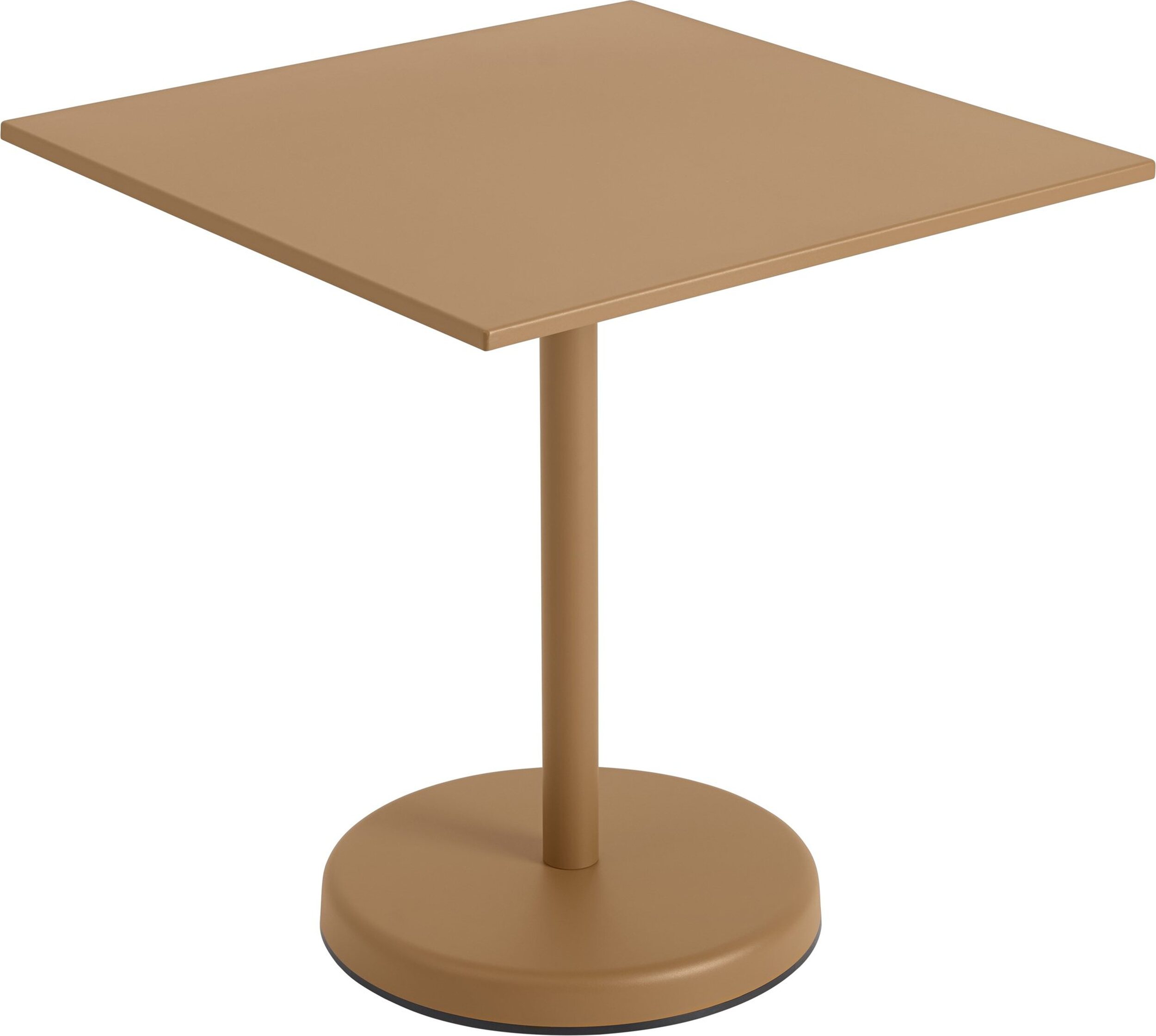 Stolik kawowy Linear 70 x 73 cm pomarańczowy