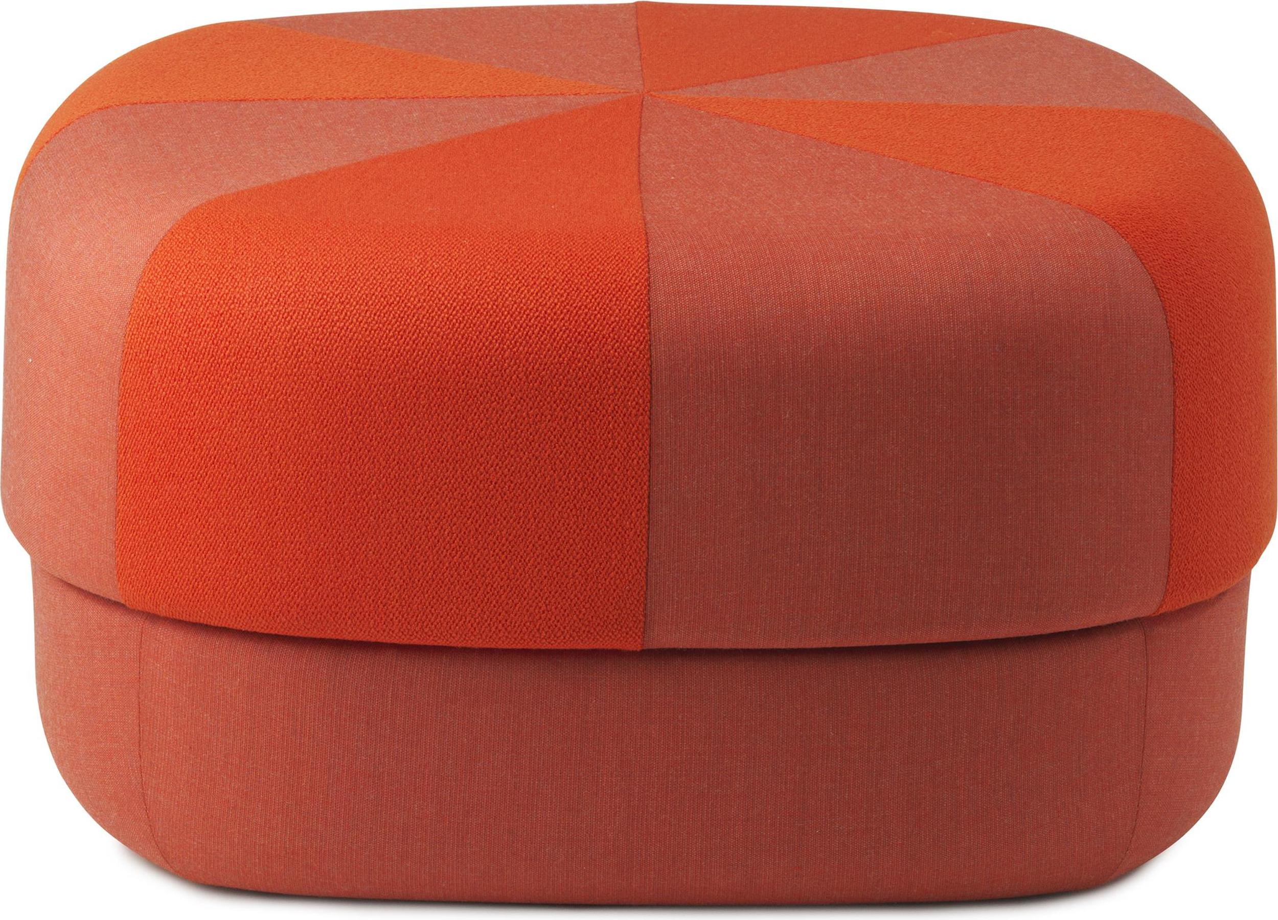 Puf Circus Duo L pomarańczowy
