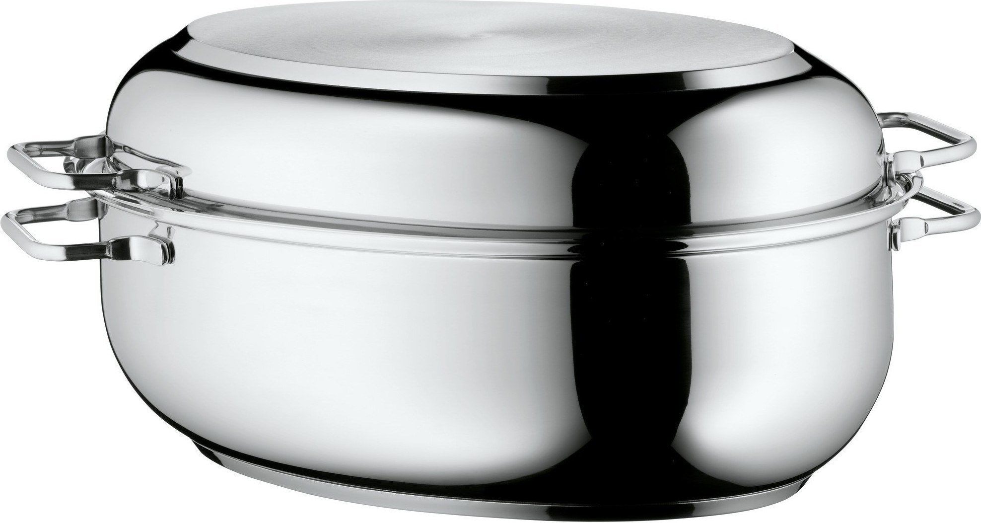 Brytfanna z metalową pokrywą