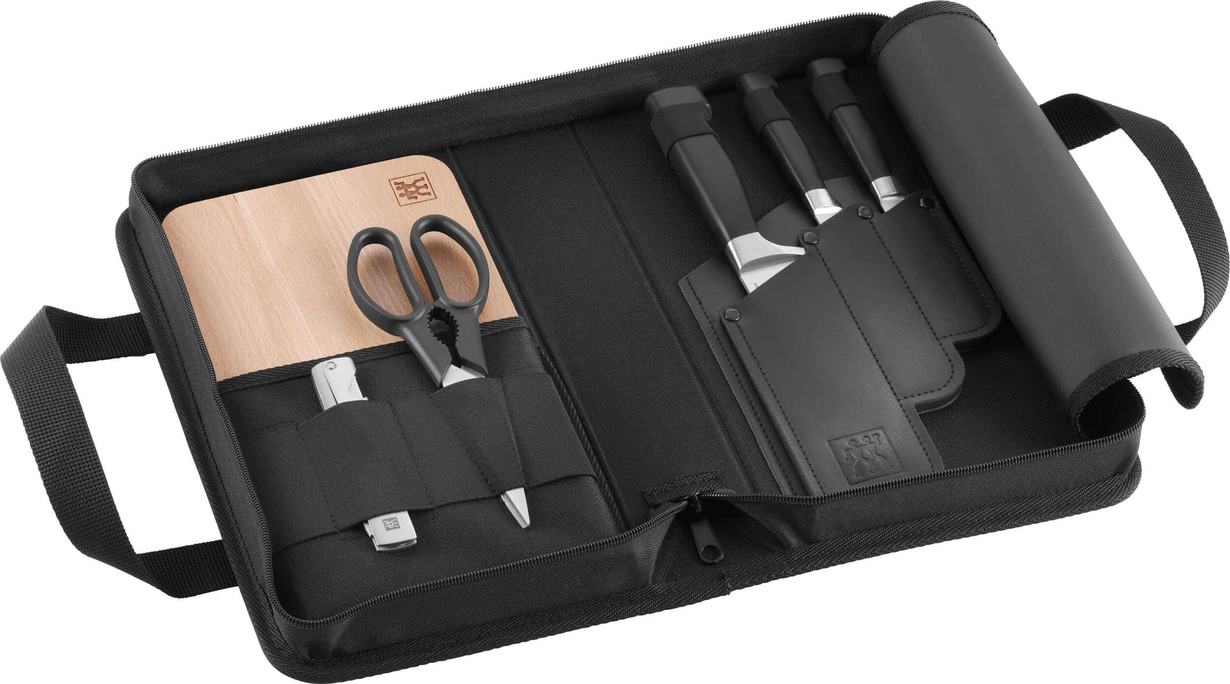 Noże kuchenne w torbie podróżnej Four Star 4 el.