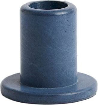 Świecznik na klasyczną świecę Tube S granatowy