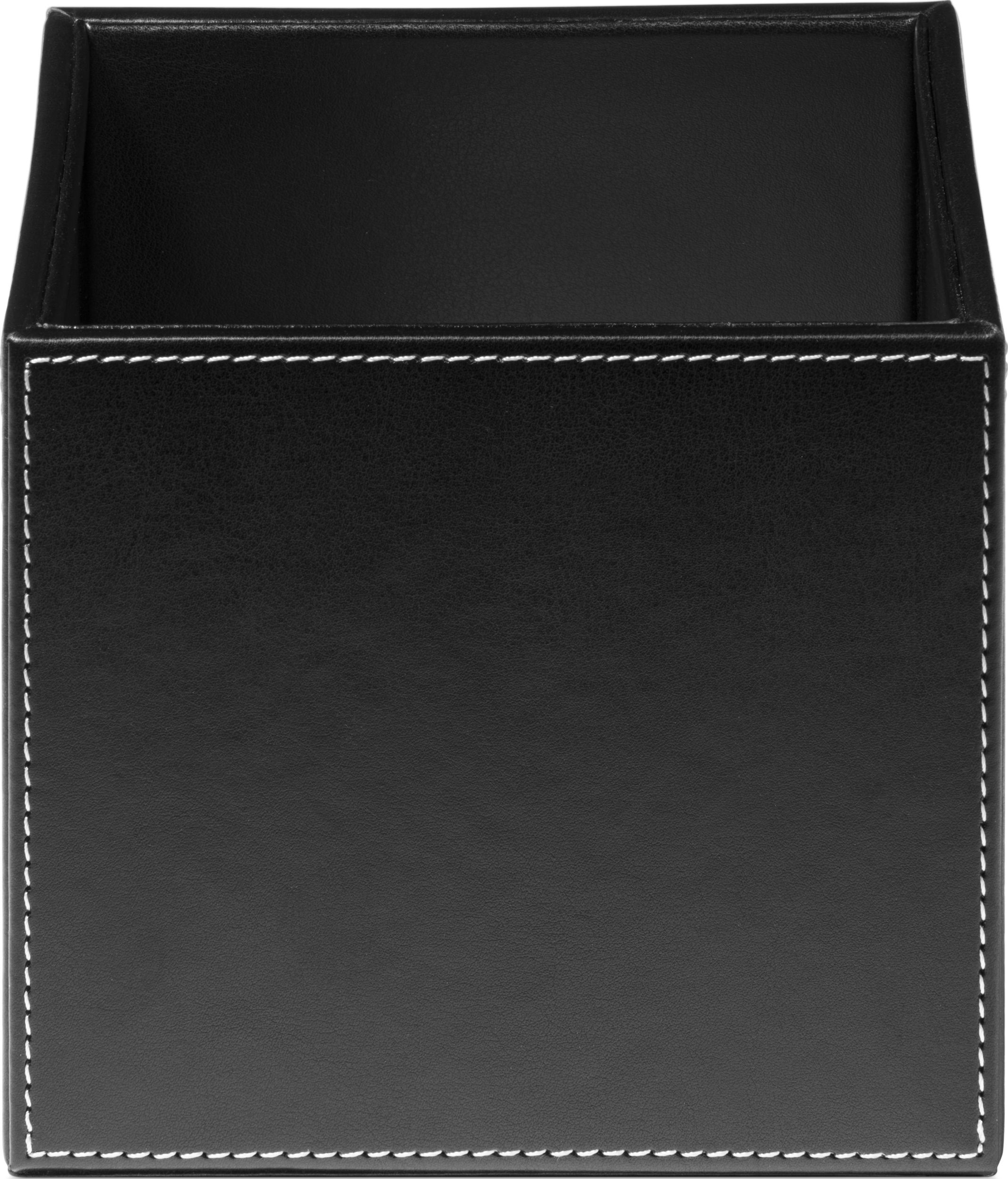 Pojemnik łazienkowy Brownie 13 x 13 cm czarny