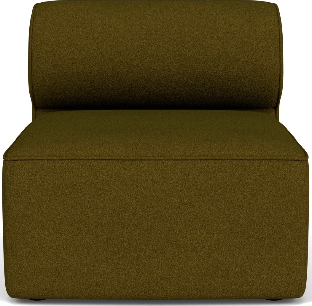 Element środkowy sofy modułowej Eave 75 x 96 cm ciemnozielony