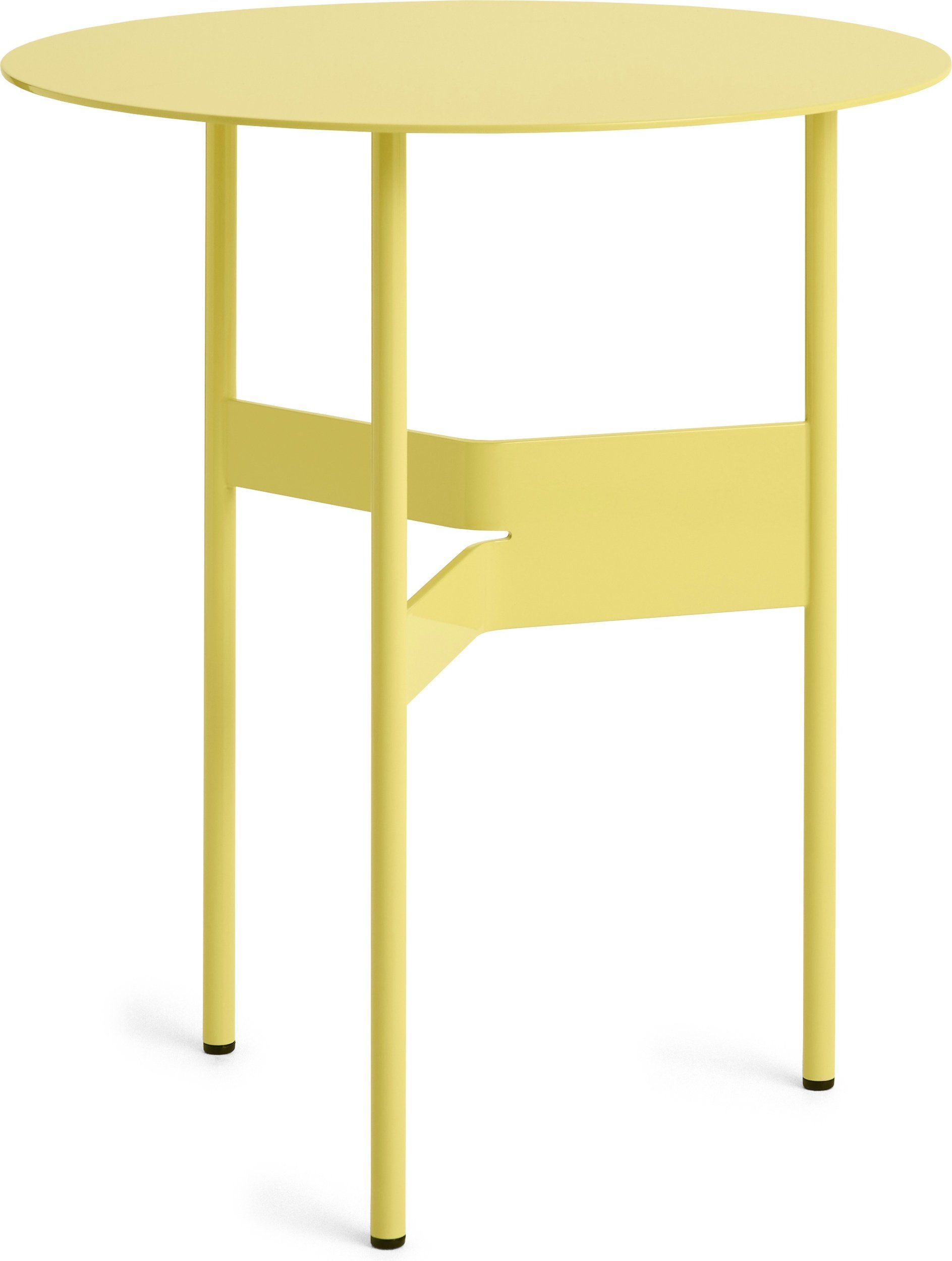 Stolik kawowy Shim 45 cm żółty