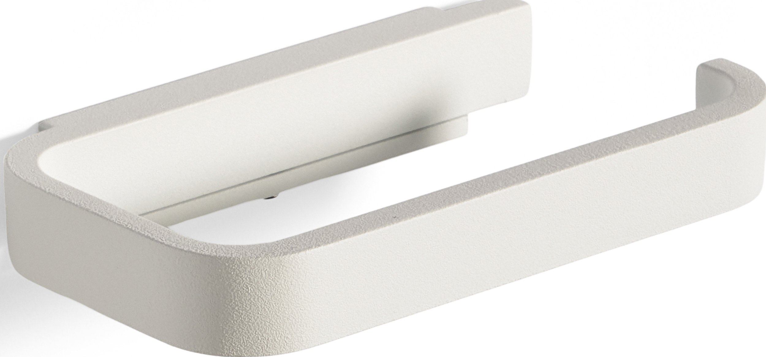 Uchwyt na papier toaletowy Rim biały