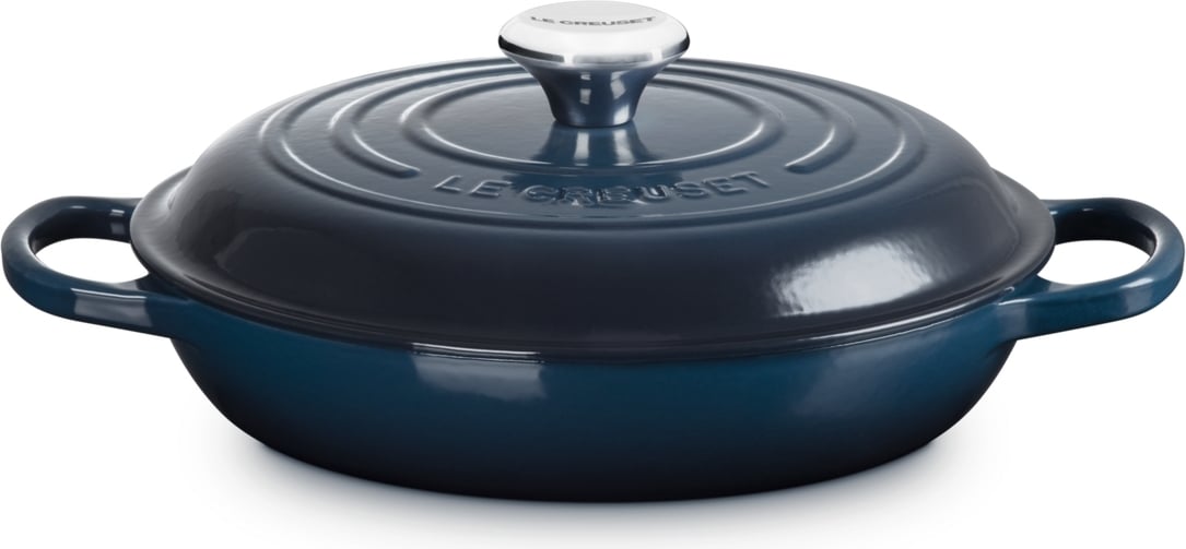 Garnek Gourmet Signature 26 cm granatowy