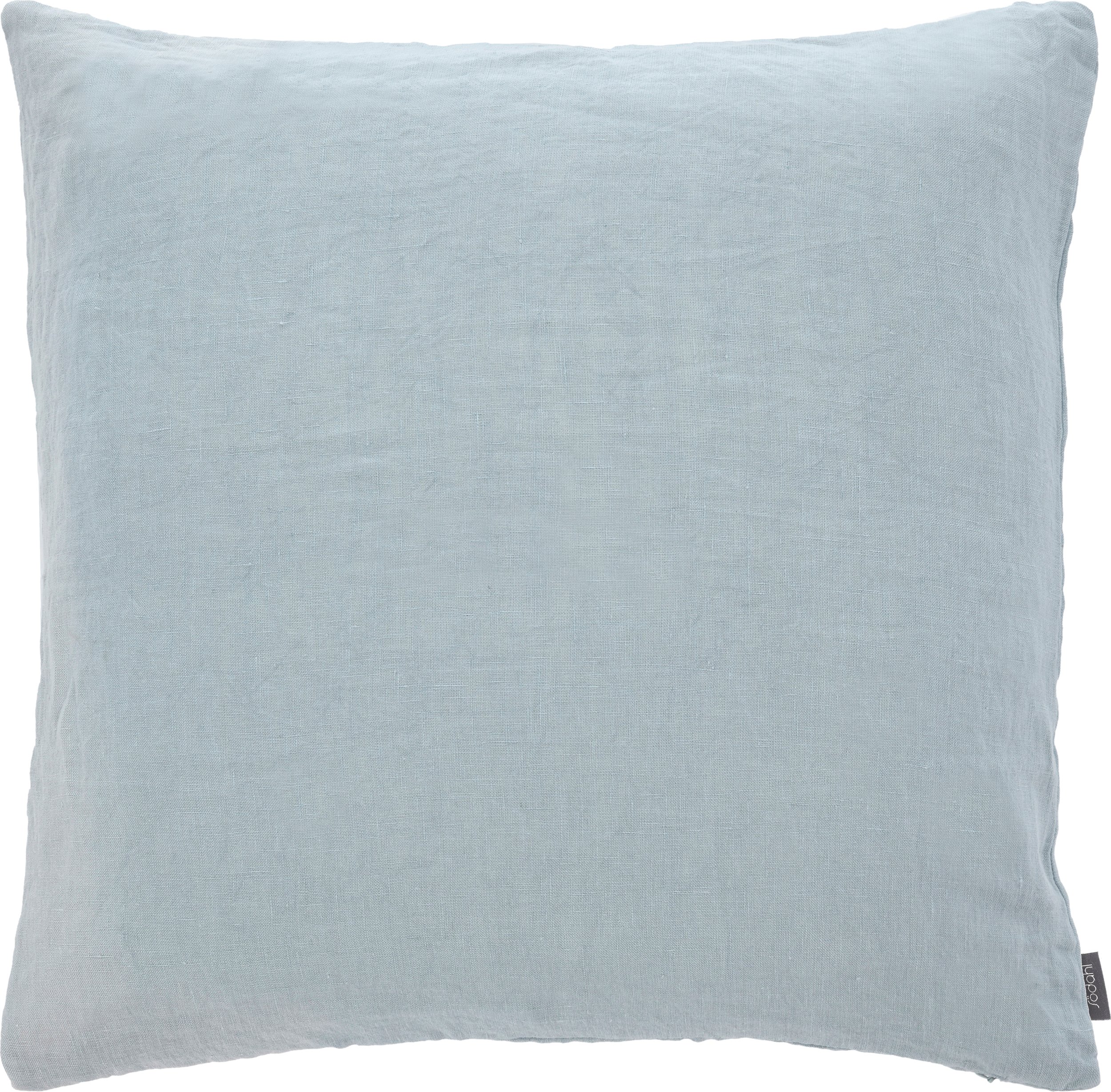 Poszewka dekoracyjna Linen 50 x 50 cm jasnoniebieska