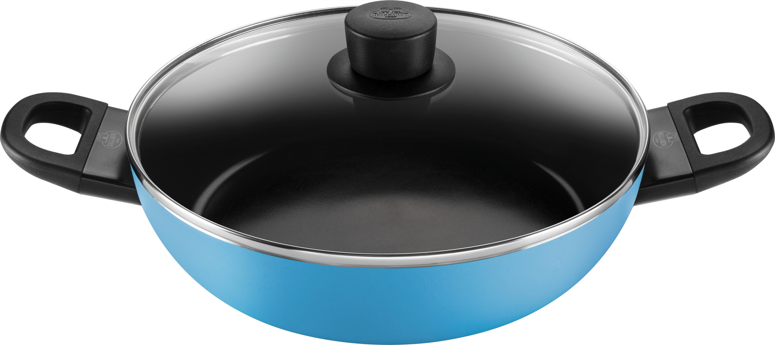 Patelnia głęboka Caprera 28 cm niebieska