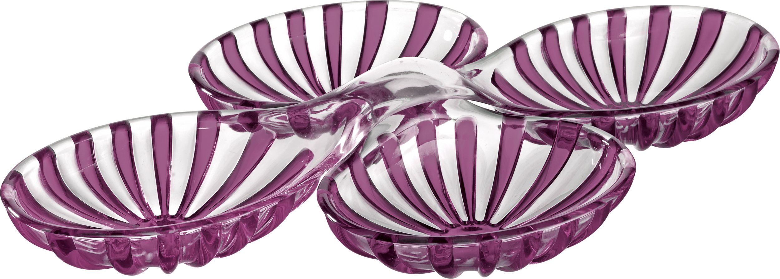 Miseczki na przystawki Dolcevita ametystowe 2 el.