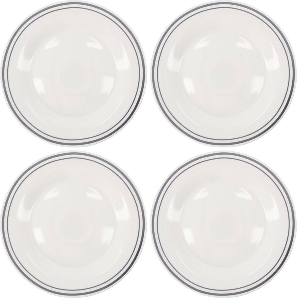 Talerze z kamionki Bistro 27 cm 4 szt.