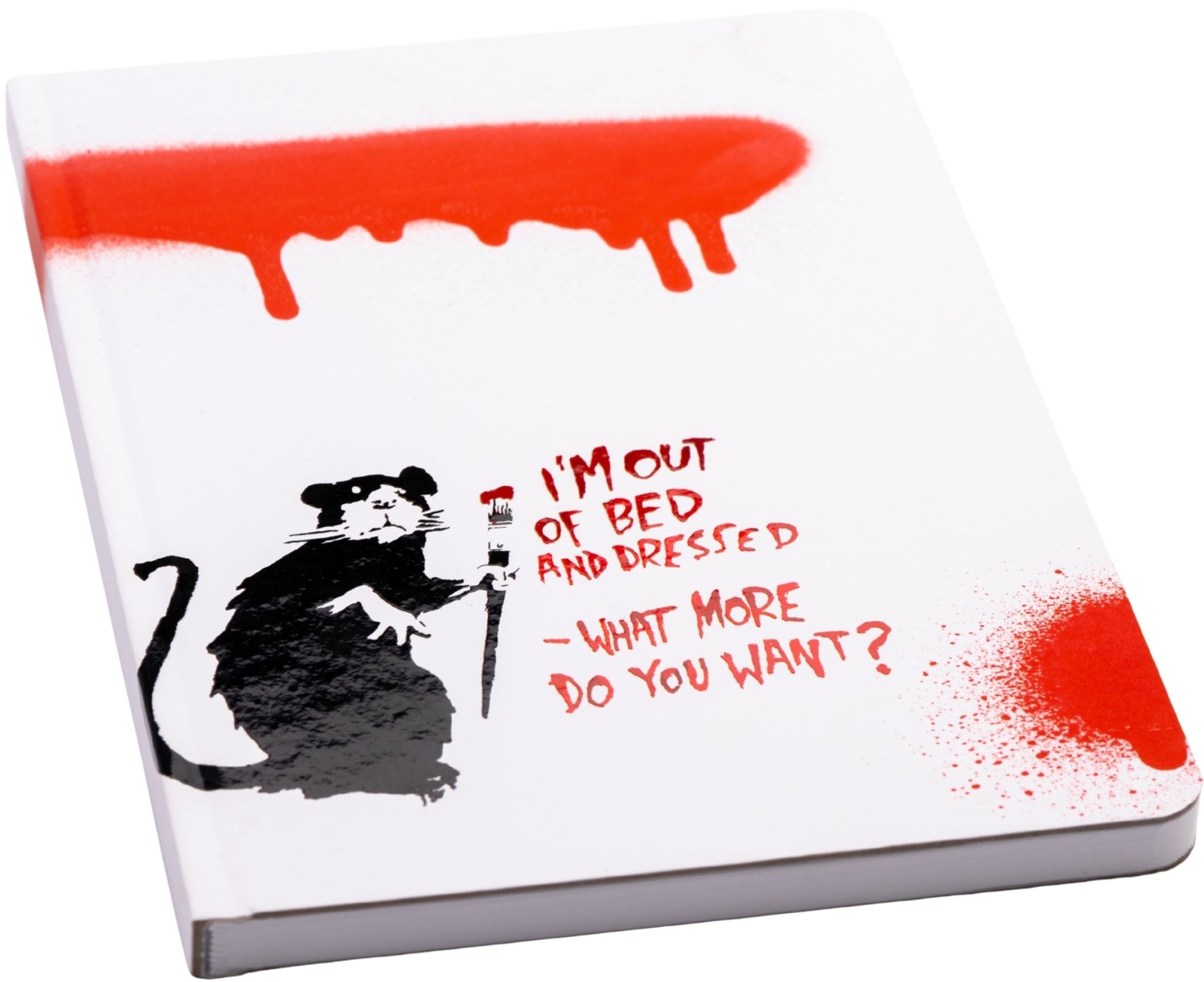 Notes z kamiennego papieru wodoodporny Pininfarina Banksy Rat A5 128 stron