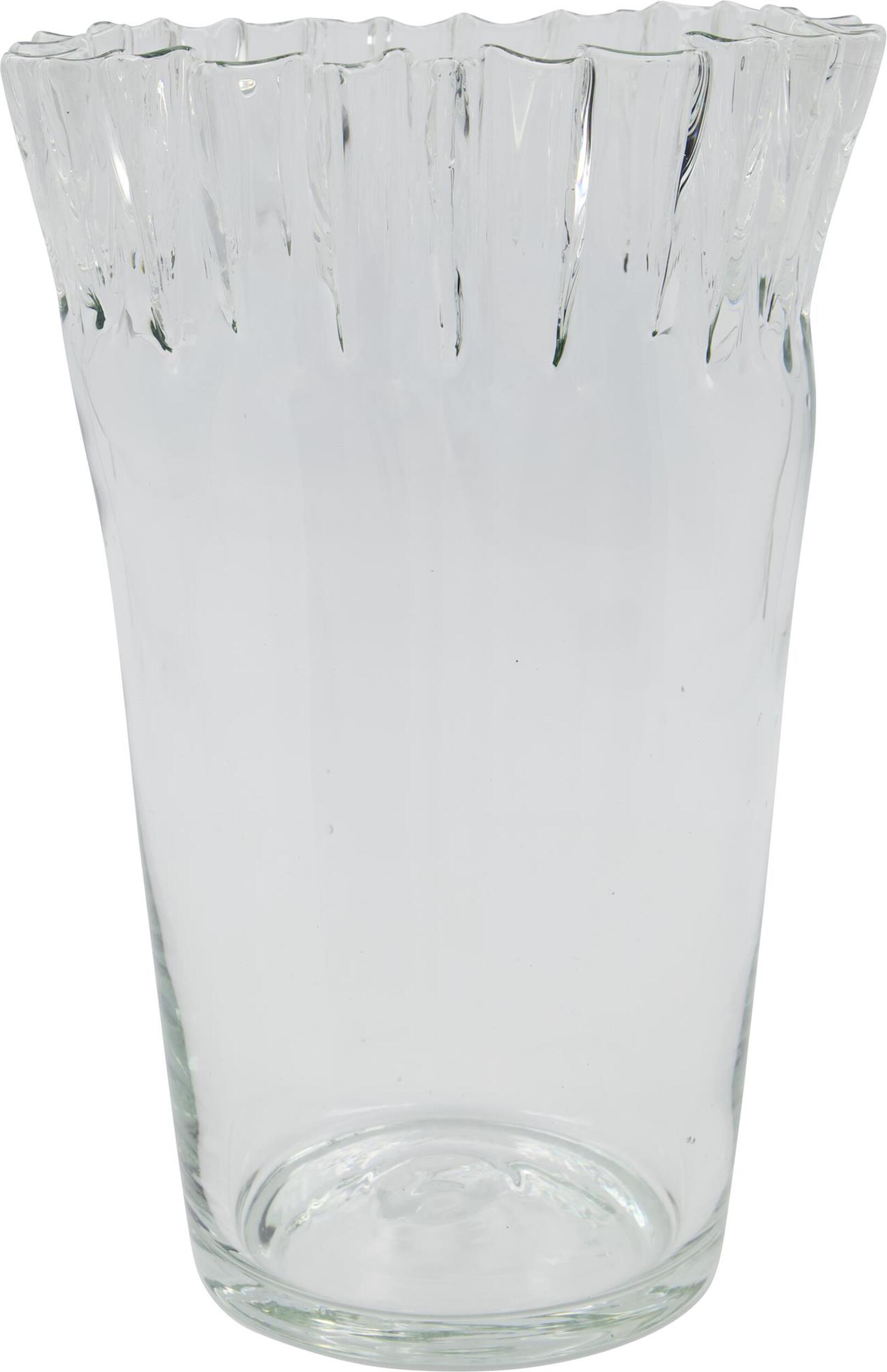 Wazon Fold 28 cm przezroczysty