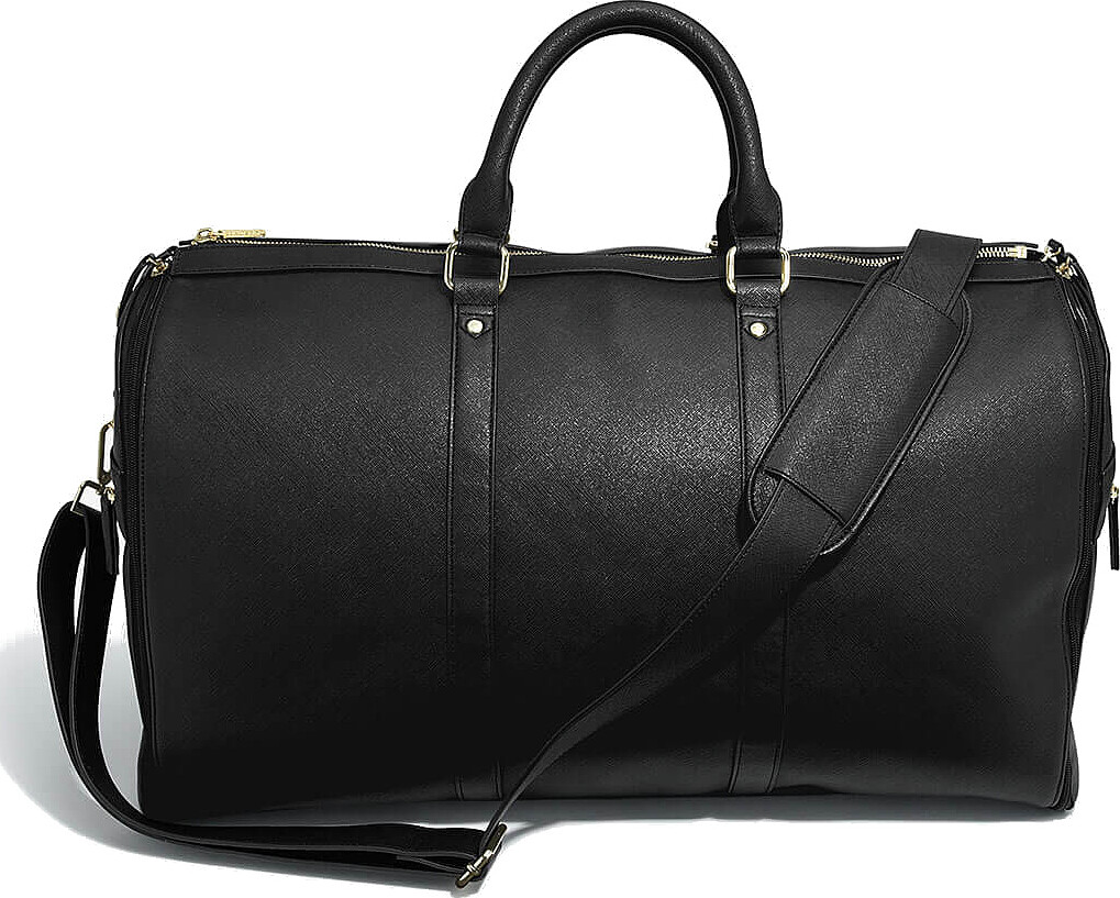 Torba weekendowa damska Stackers czarna