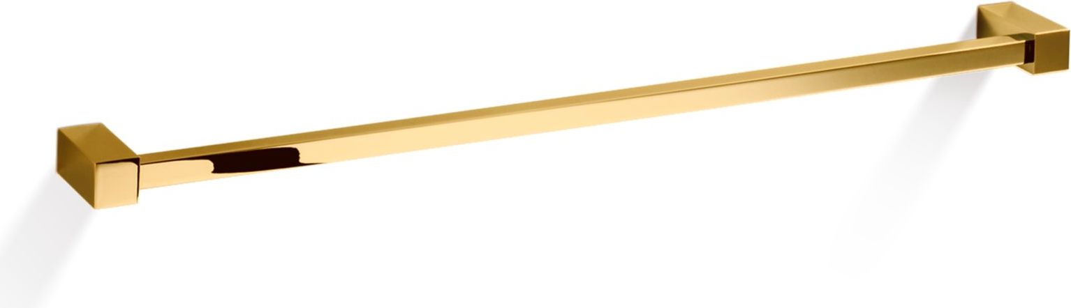 Wieszak reling na ręczniki Corner 80 cm złoty