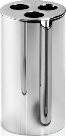 Kubek na szczoteczki do zębów Tube chrom