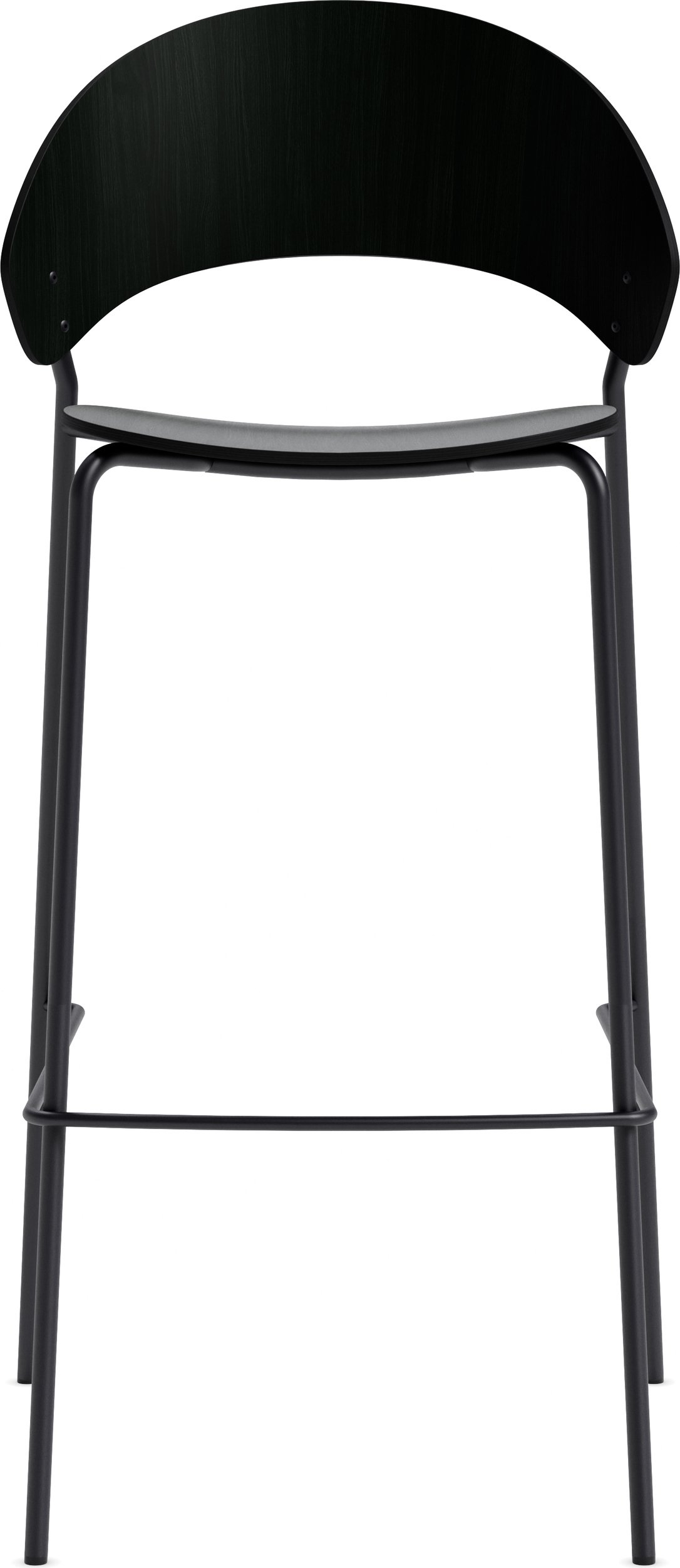 Stołek barowy Dosina 75 cm czarne