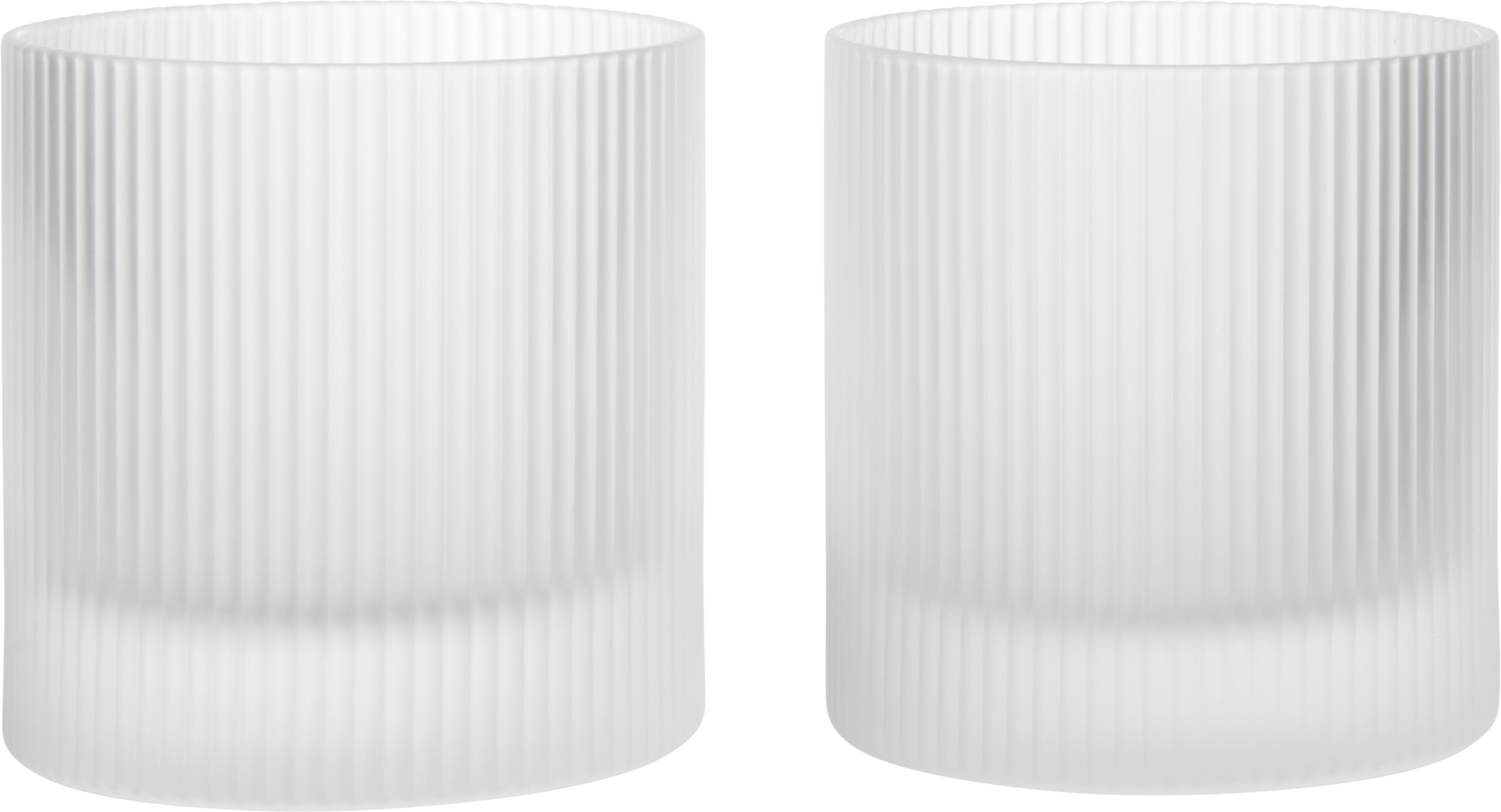 Szklanki Ripple Tumbler 250 ml oszronione 2 szt.