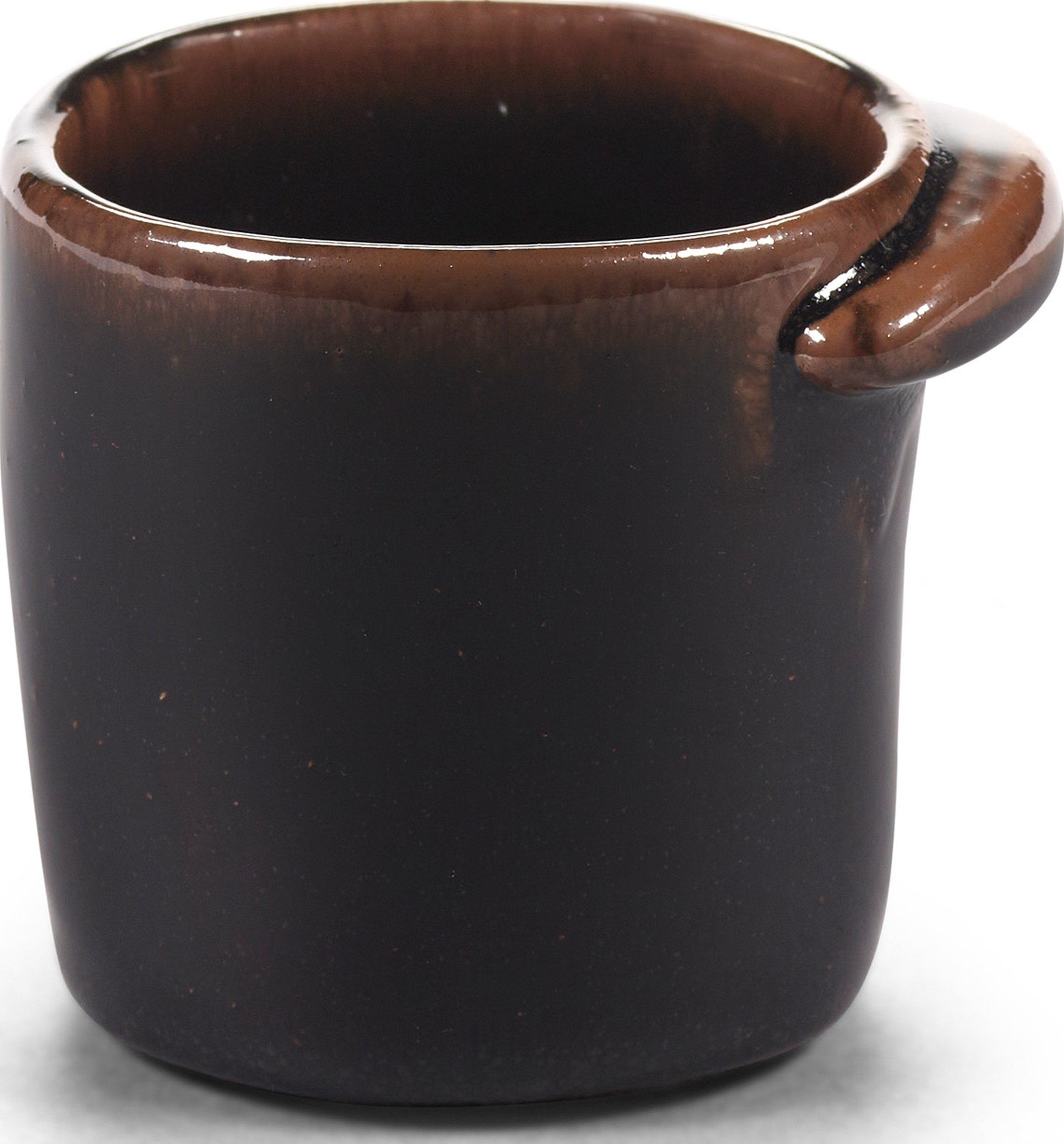 Kubek do kawy Out of Lines 120 ml brązowo-czarny