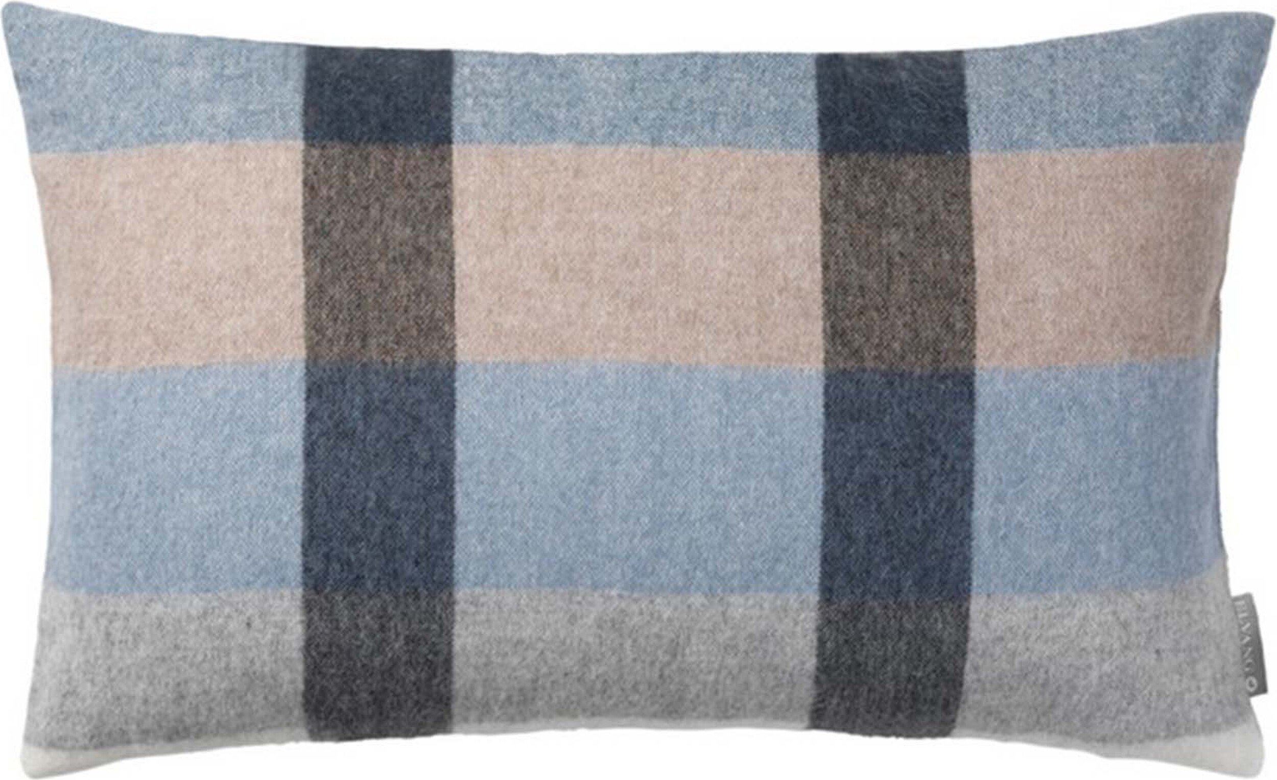 Poszewka dekoracyjna Intersection 30 x 50 cm szaro-niebieska