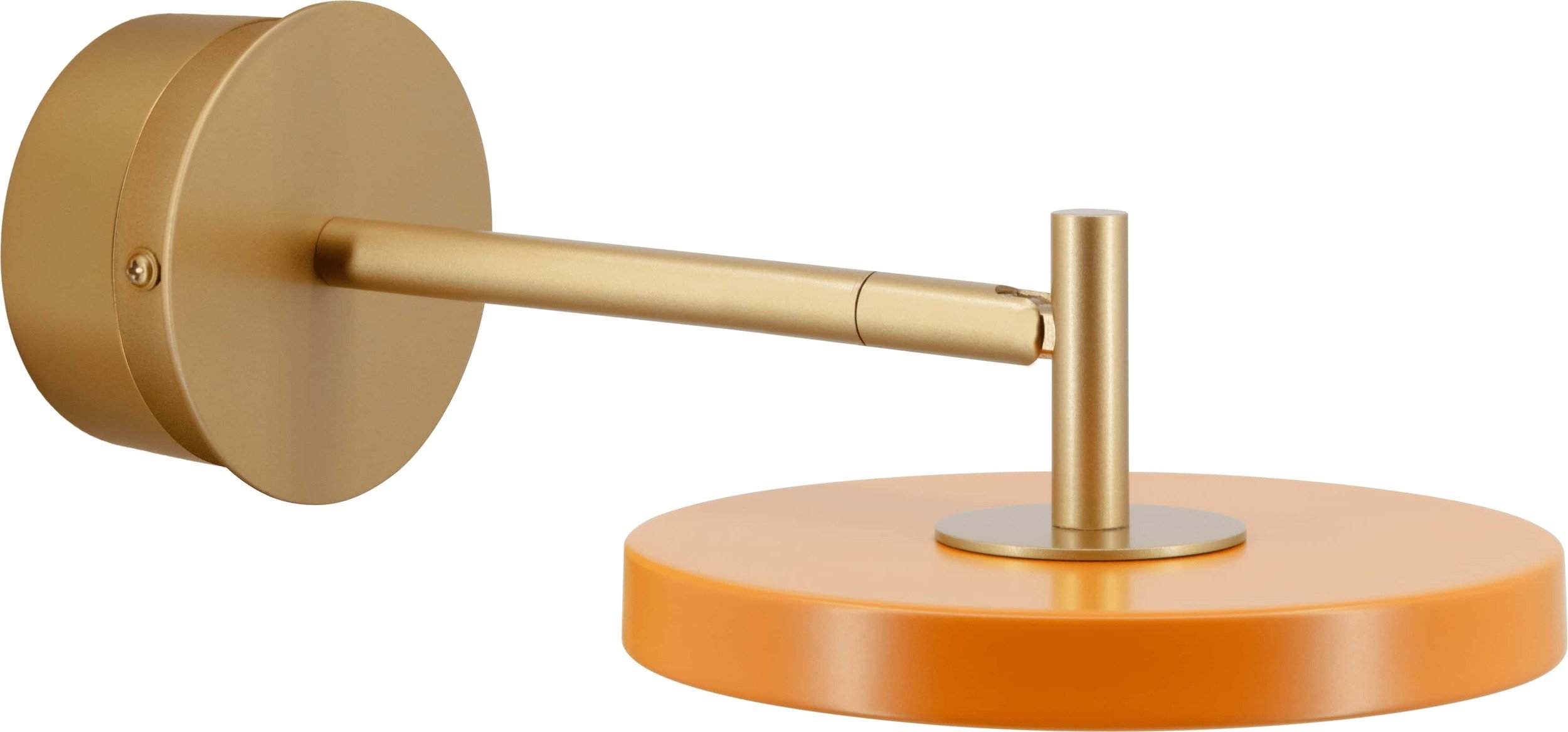 Kinkiet Asteria 25 cm pomarańczowy z zawieszeniem ściennym