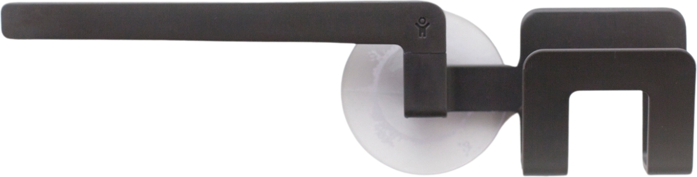 Uchwyt na ściereczkę i gąbkę do mycia naczyń Bosign grafitowy 2w1