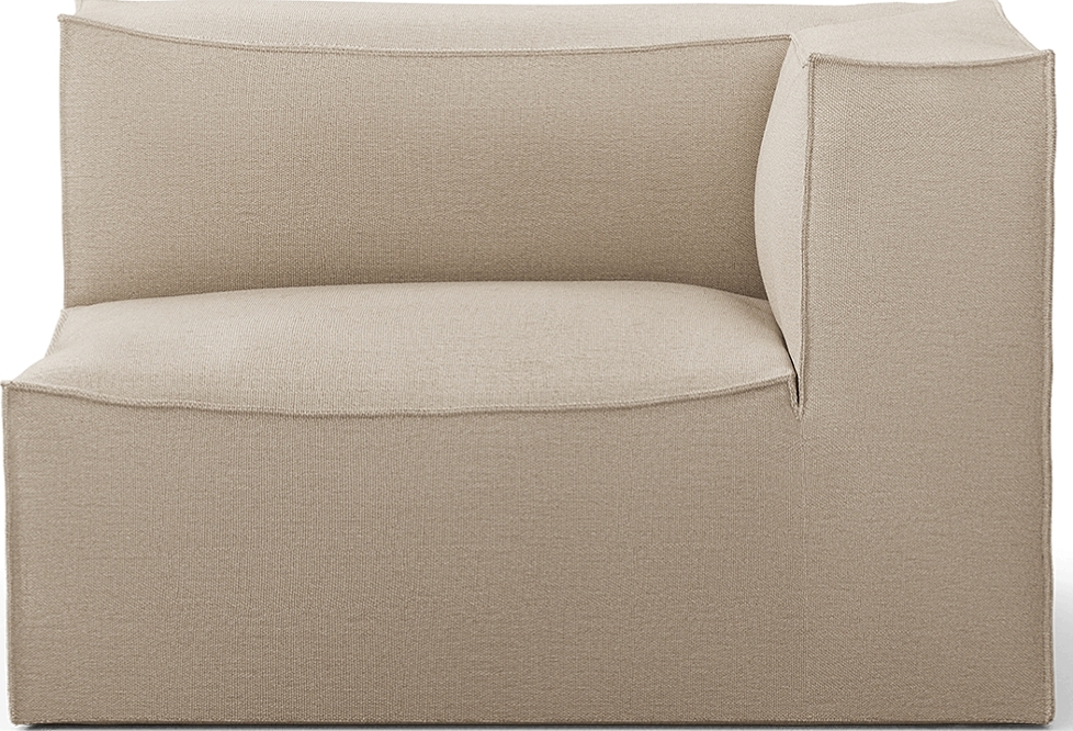 Narożnik prawostronny Catena Rich Linen 120 cm beżowy