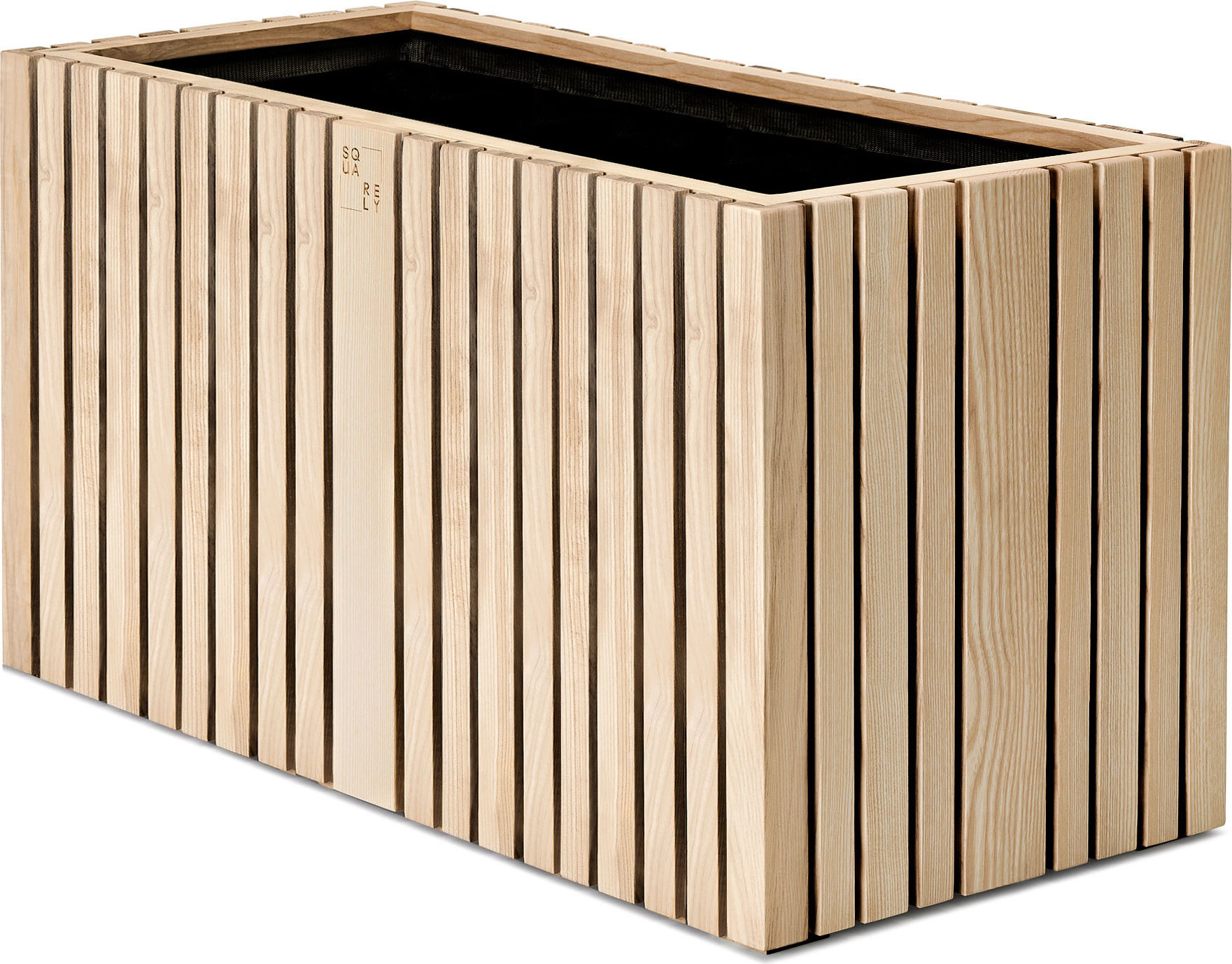 Doniczka samonawadniająca GrowLARGE jesion naturalny