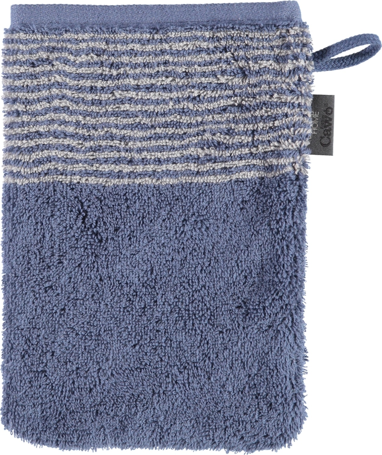 Rękawica kąpielowa Two-Tone 16 x 22 cm ciemnoniebieska