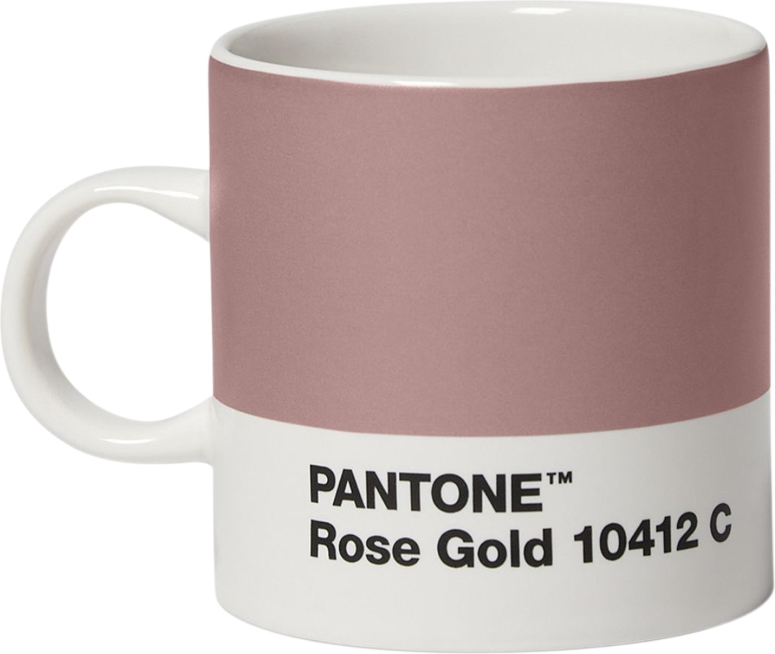 Kubek do espresso Pantone 120 ml różowe złoto