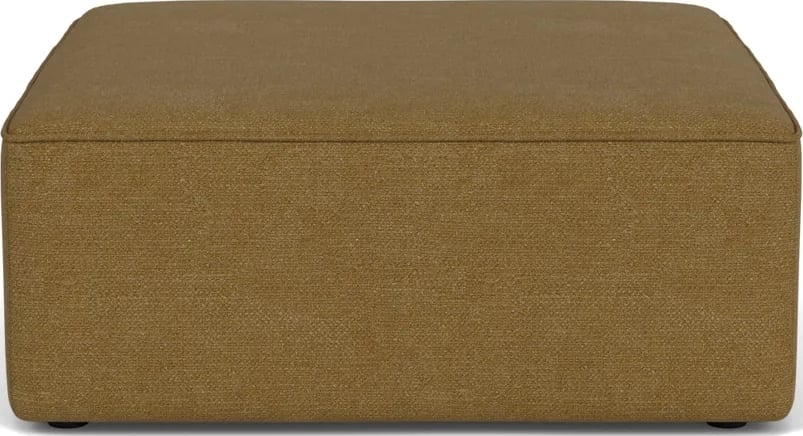 Puf sofy modułowej Eave Bouclé 96 x 96 cm brązowy