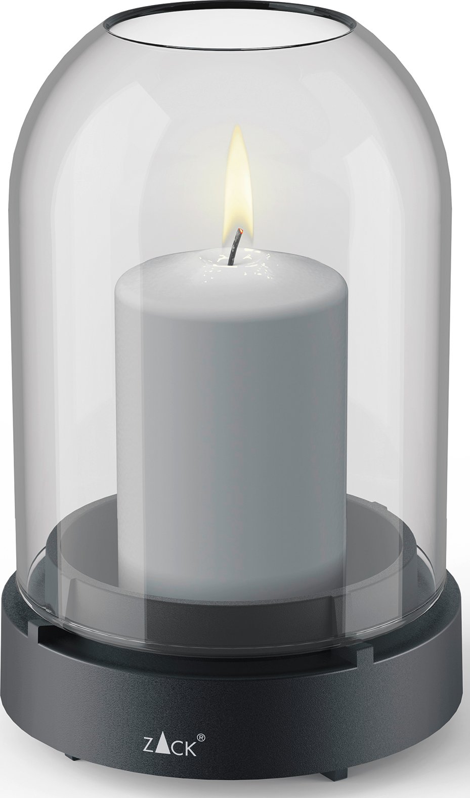 Latarnia Trevo 15 cm szary