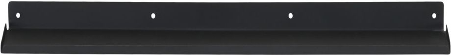 Półka ścienna Ledge 80 cm czarna
