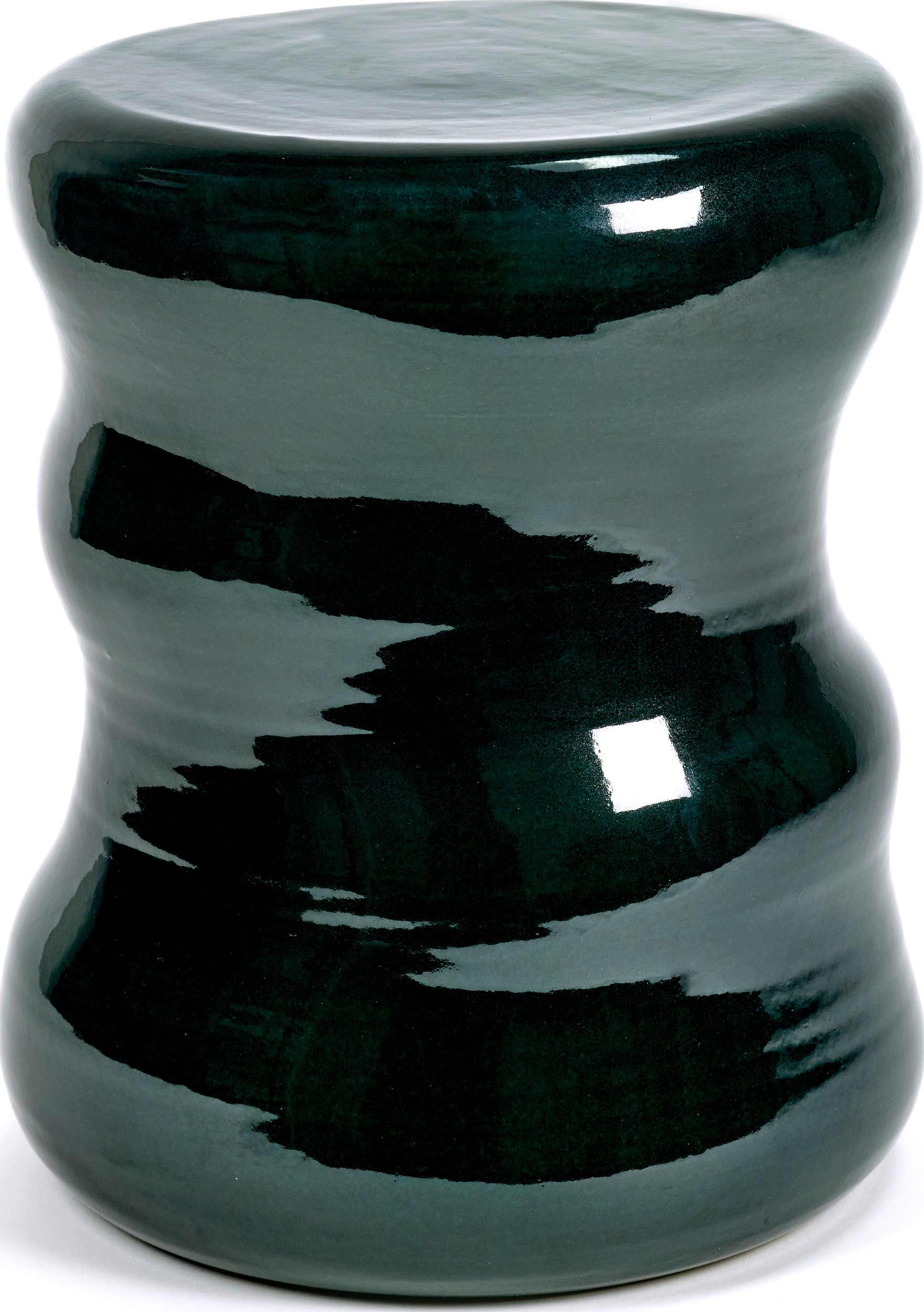 Stołek lub stolik boczny Pawn zielony