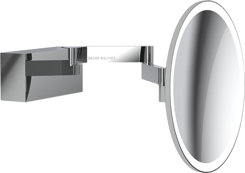 Lusterko kosmetyczne powiększające x5 Vision chrom ścienne