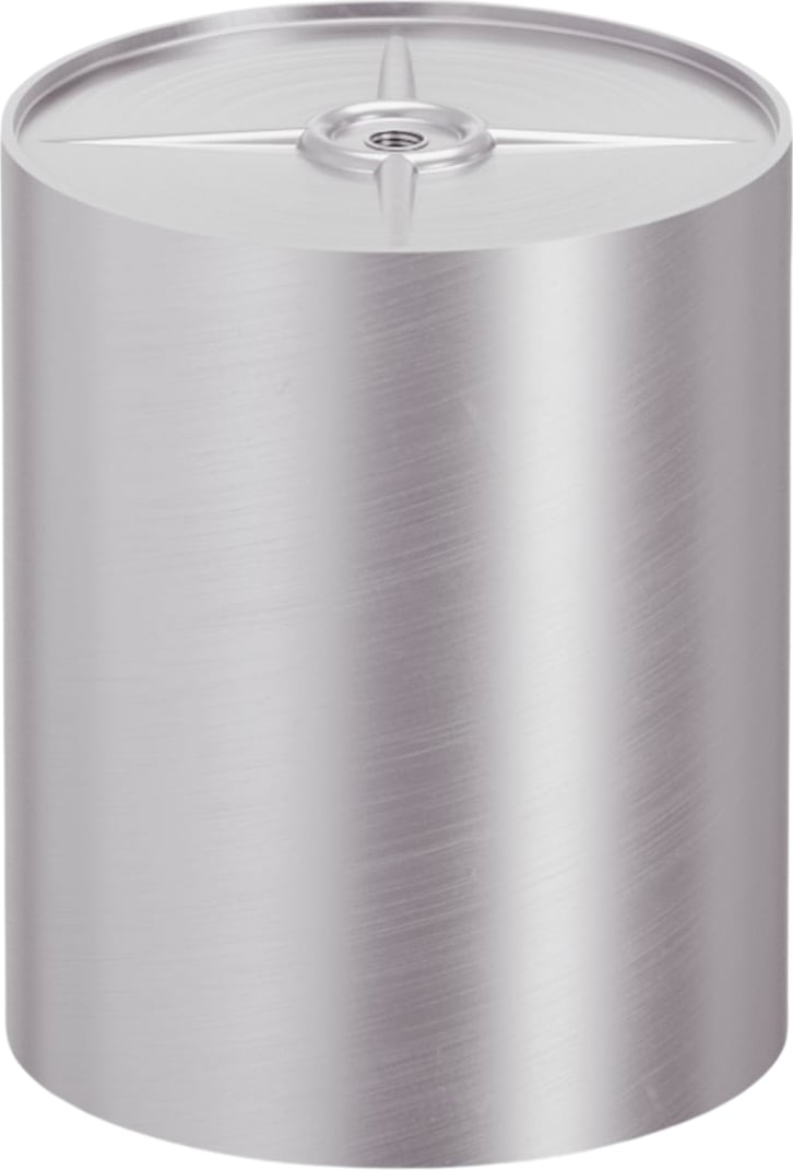 Podwyższenie do dużej latarni Spin II srebrne