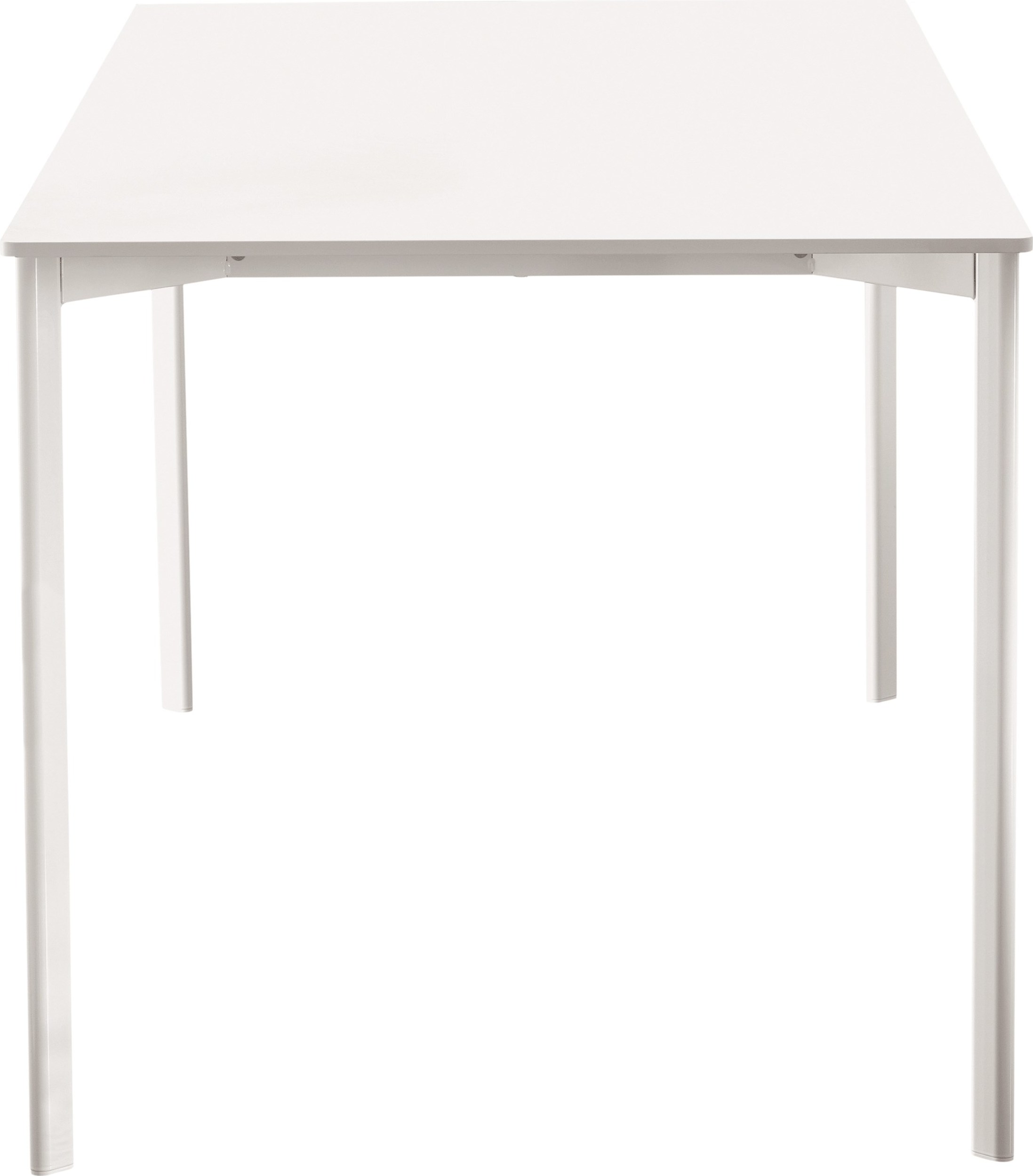 Stół Striped 79 x 79 cm biały