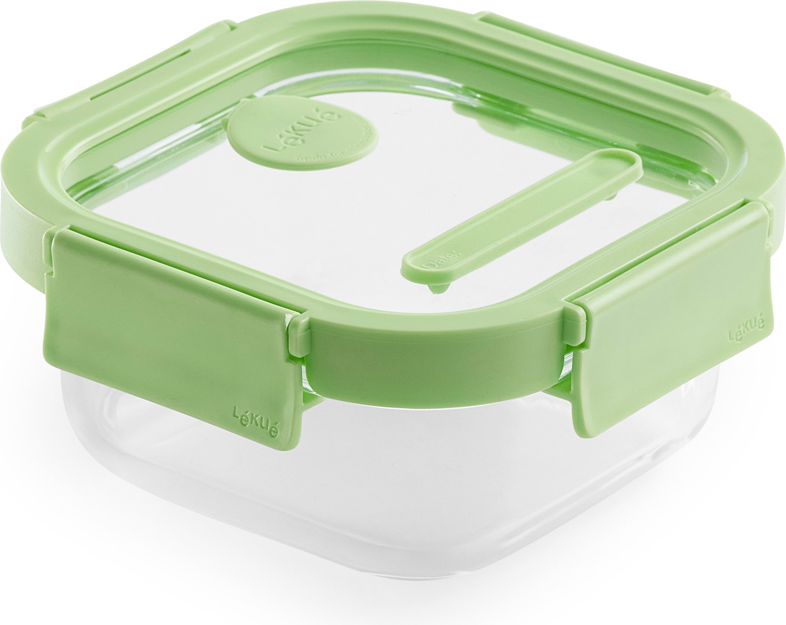 Pojemnik na żywność Lekue kwadratowy 520 ml szklany