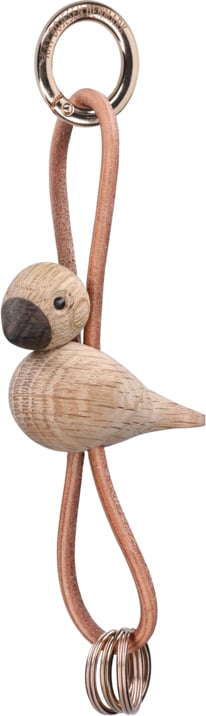 Brelok do kluczy Kay Bojesen ptak naturalny dąb