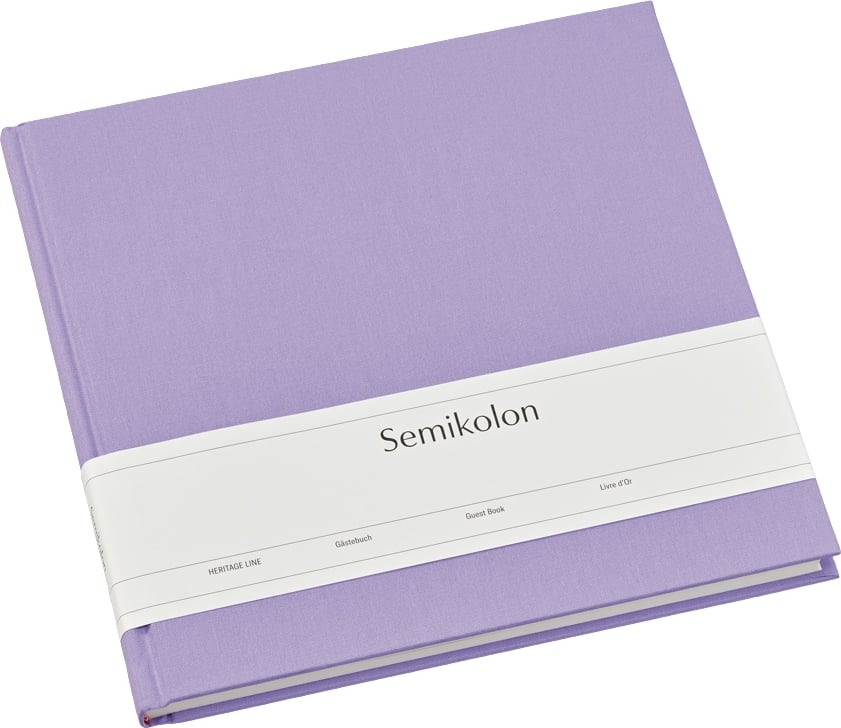 Księga pamiątkowa Uni Eternity liliowa