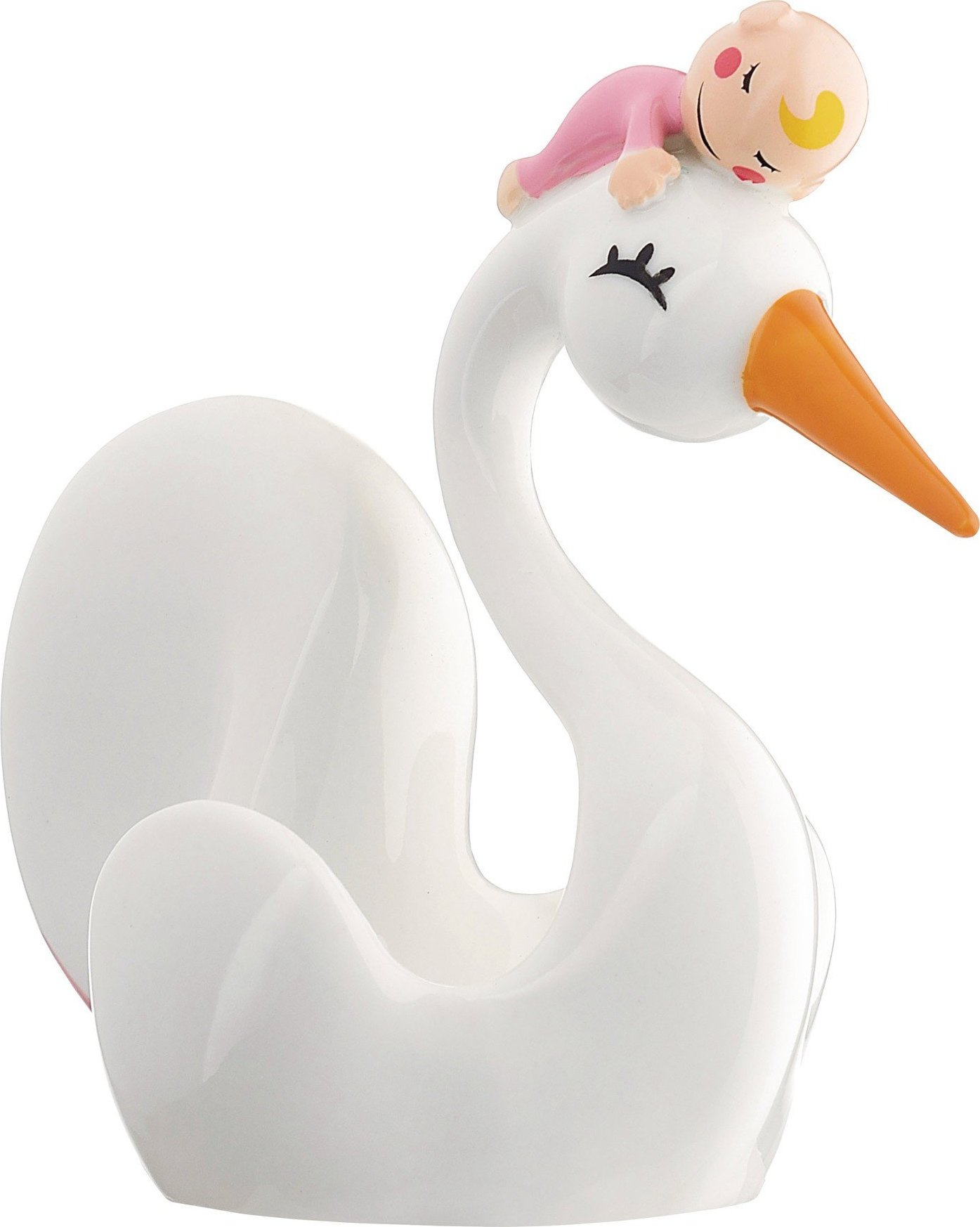 Figurka porcelanowa Bimboniera różowa