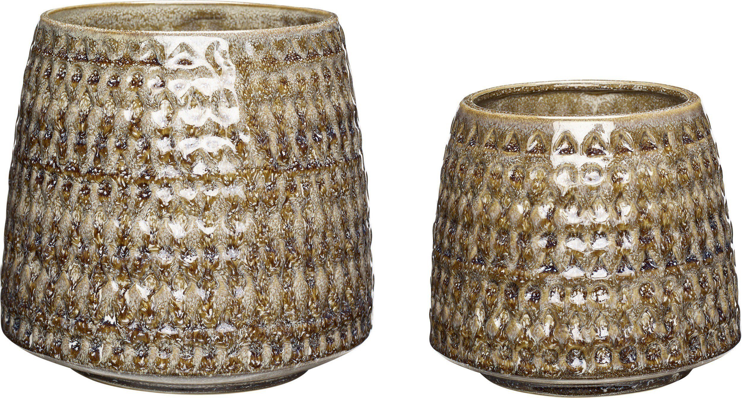 Doniczka Hübsch 670808 2 szt.