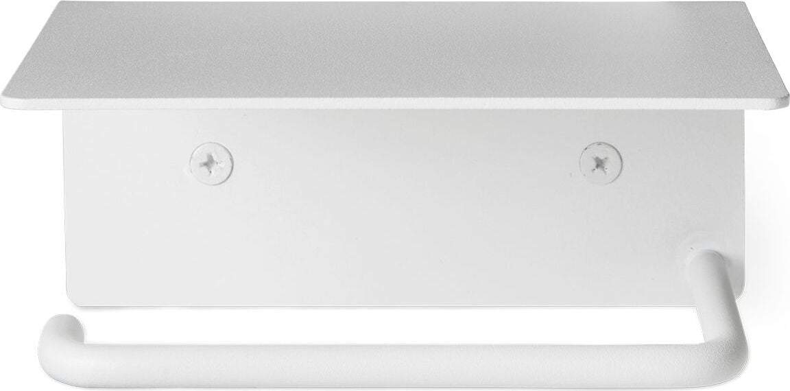 Uchwyt na papier toaletowy Dora biały