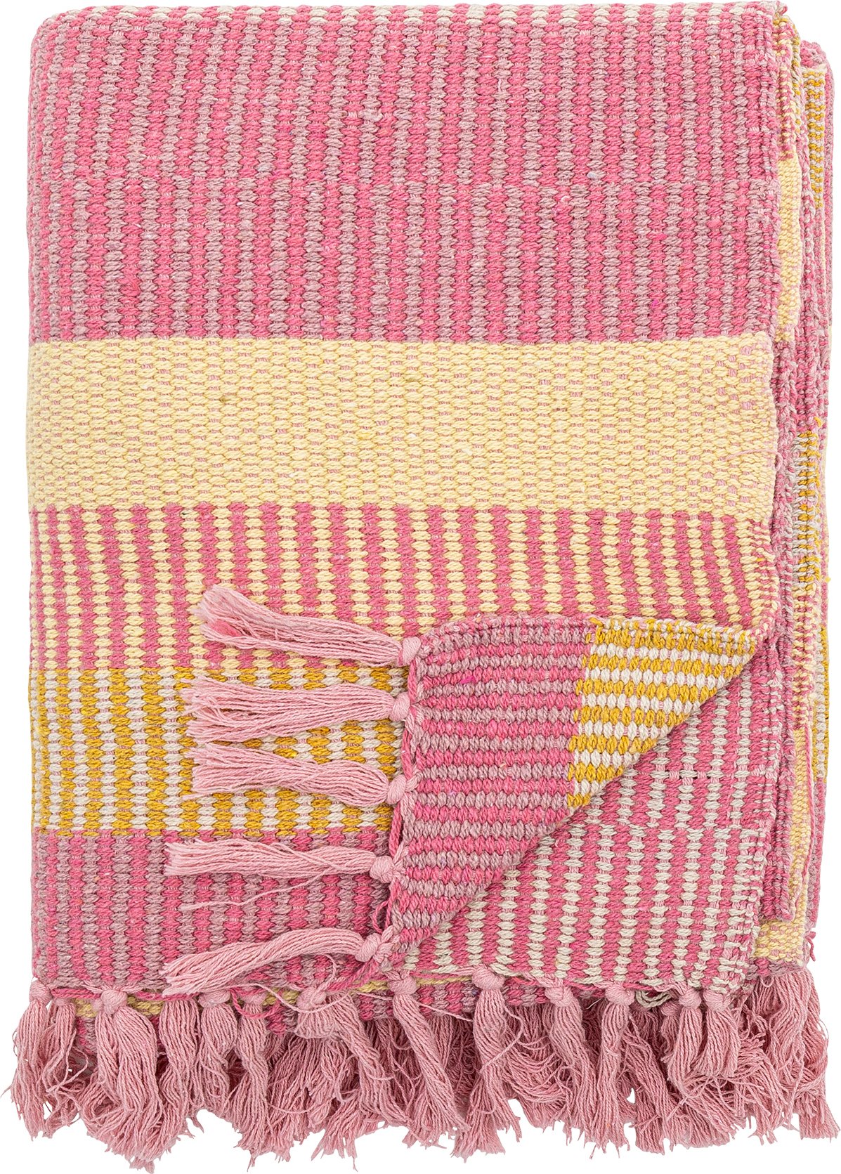 Koc Isnel 130 x 160 cm różowy