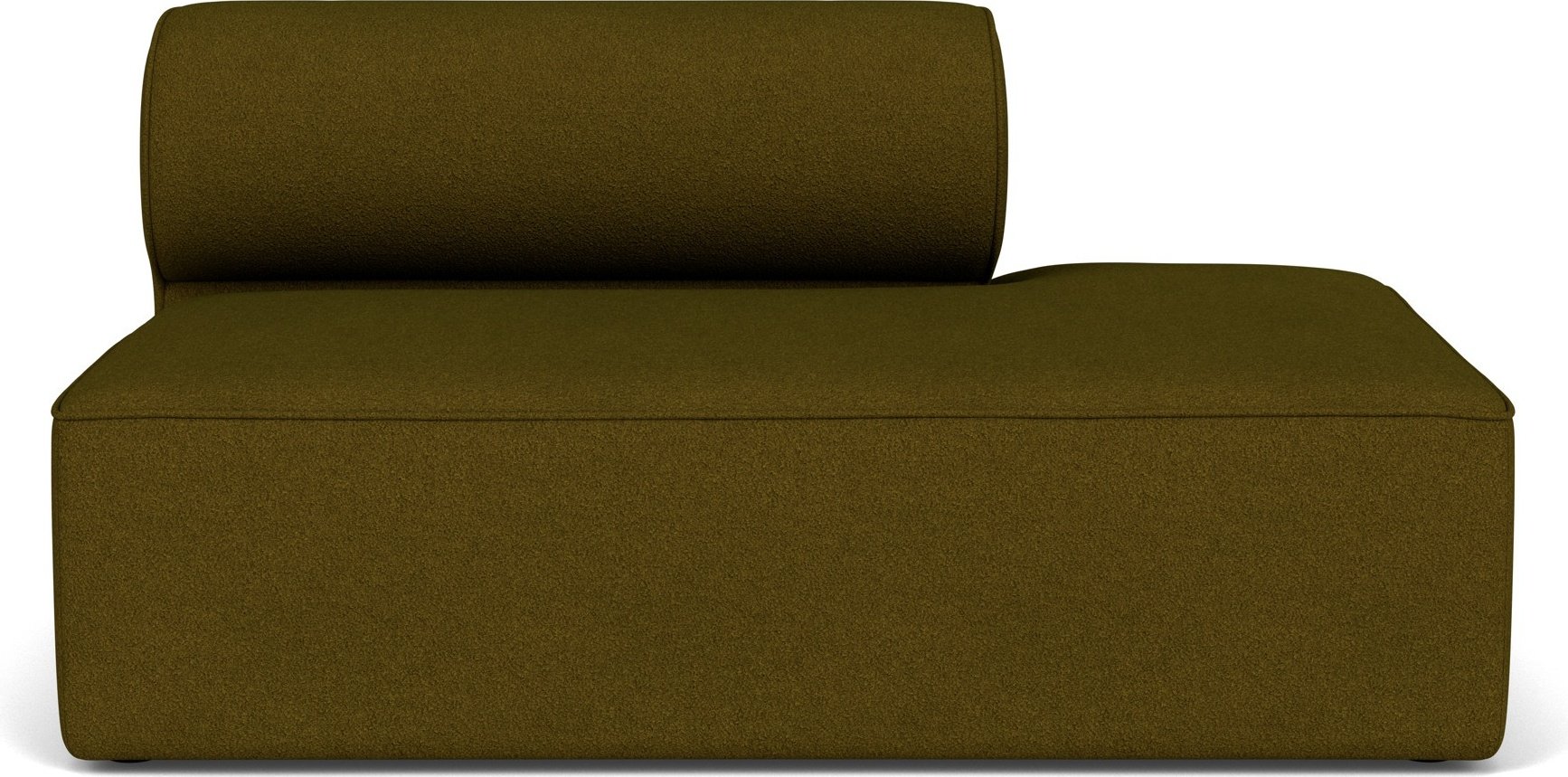 Zakończenie prawostronne sofy modułowej Eave 96 x 144 cm ciemnozielone