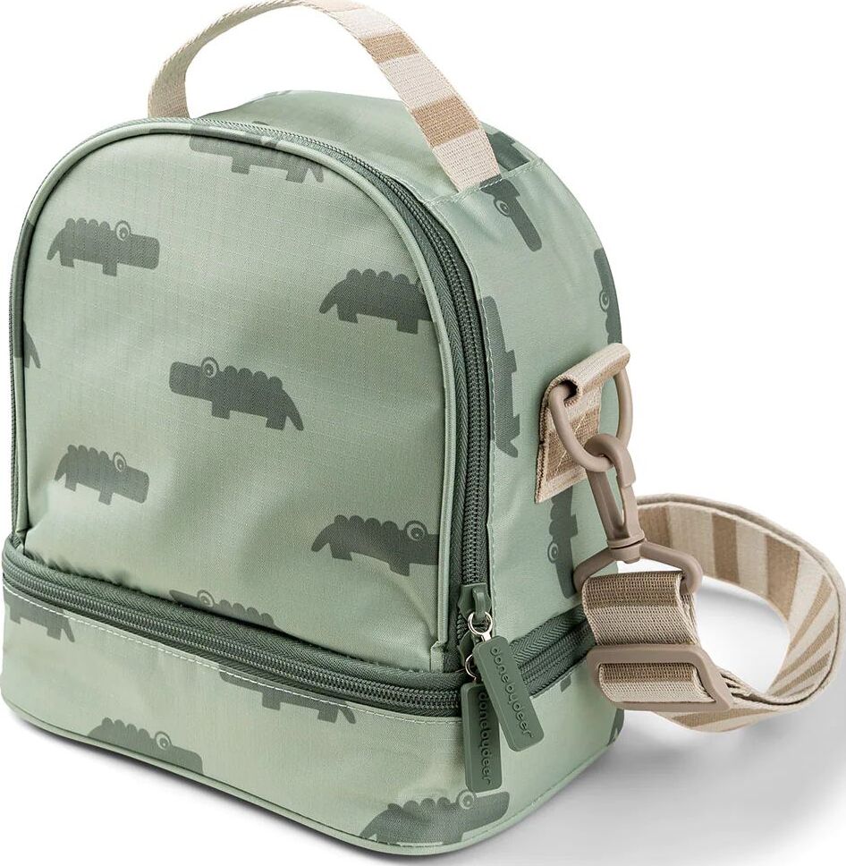 Torba termiczna Done by Deer Croco zielona