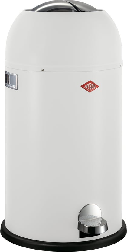 Kosz na śmieci KickMaster 33 l biały mat