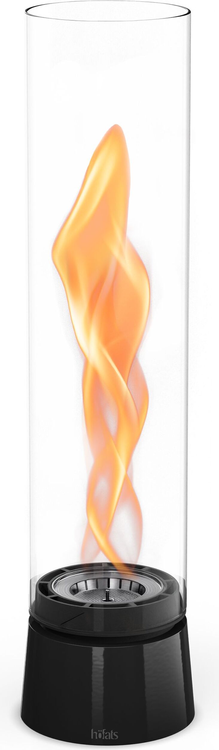 Latarnia Spin mała czarna