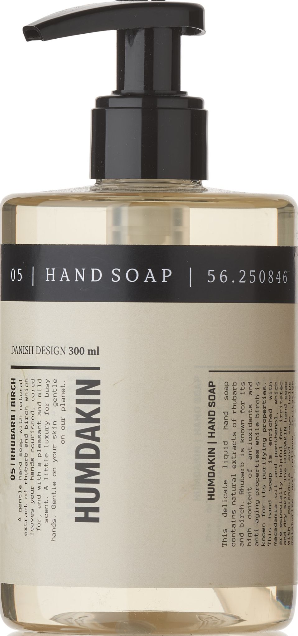 Mydło do rąk Humdakin Rhubarb & Birch 300 ml