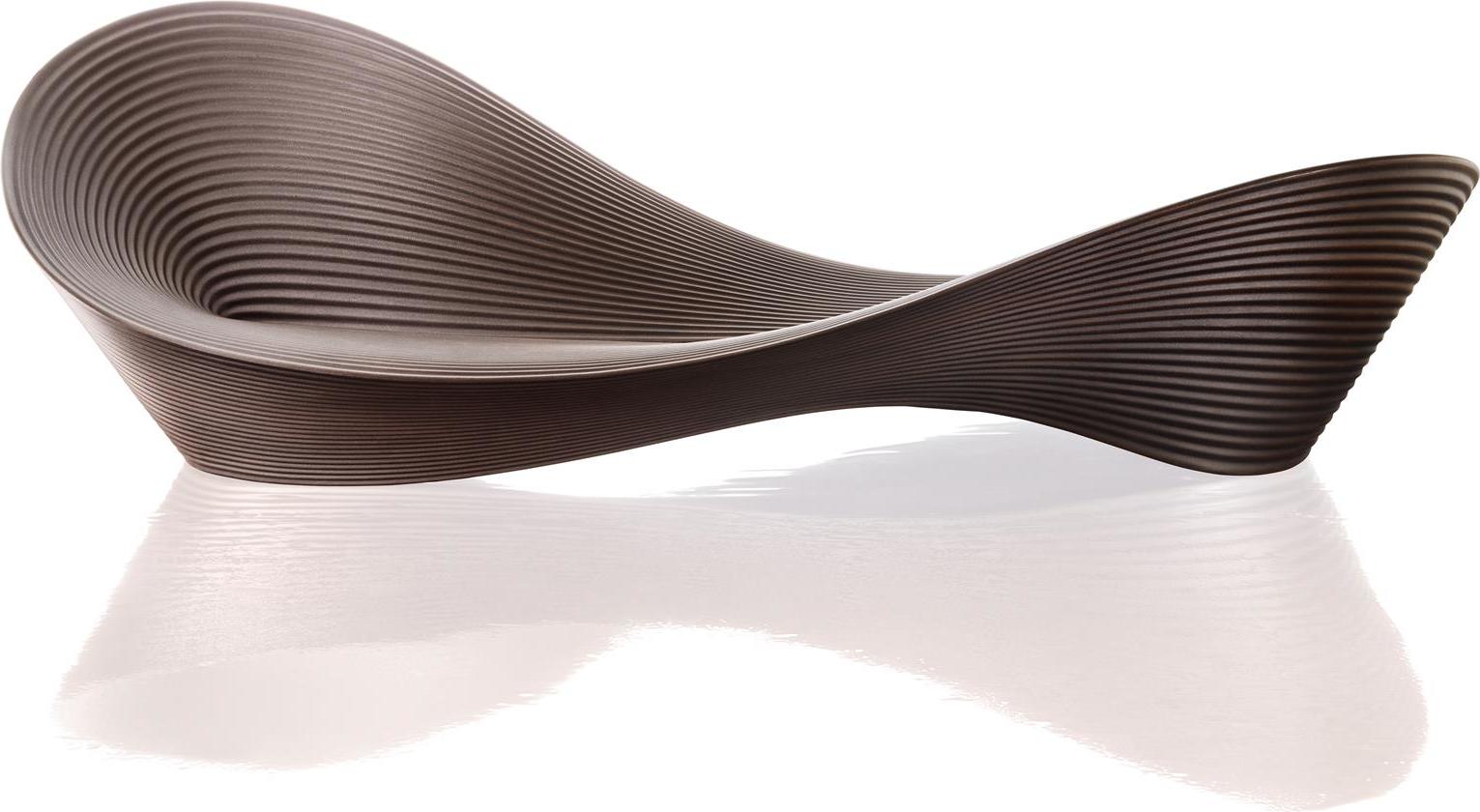 Ławka Folly ciemnobrązowa