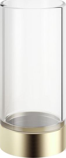 Kubek na szczoteczki do zębów Century złoty mat